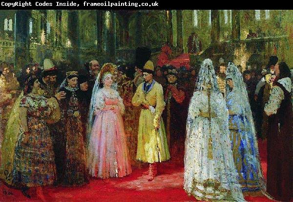 Ilya Repin Grand Duke Choosing His Bride